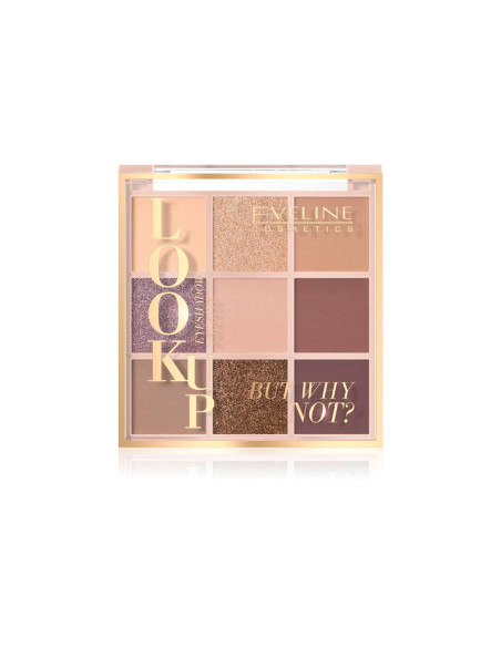 Paleta Sombras Look Up Eveline 9 Colores But Why Not