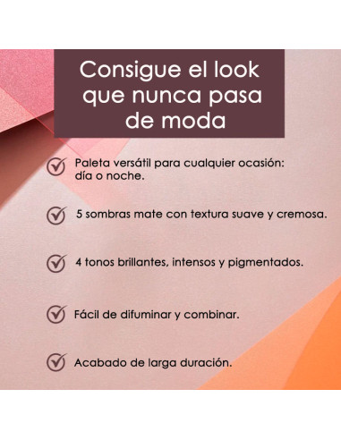 Paleta Sombras Look Up Eveline 9 Colores Gimme More