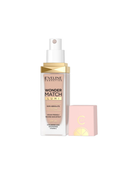 Maquillaje Wonder Match Lumi Eveline Spf20 Nº15 Natural 30Ml