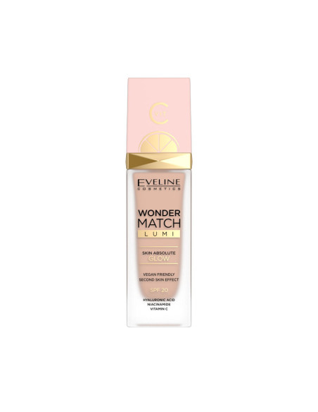 Maquillaje Wonder Match Lumi Eveline Spf20 Nº15 Natural 30Ml