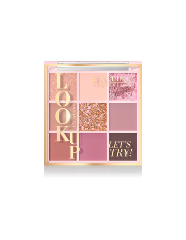 Paleta Sombras Look Up Eveline 9 Colores Lets Try