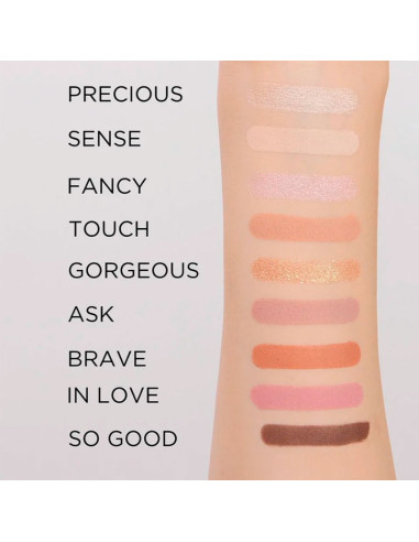 Paleta Sombras Look Up Eveline 9 Colores Lets Try