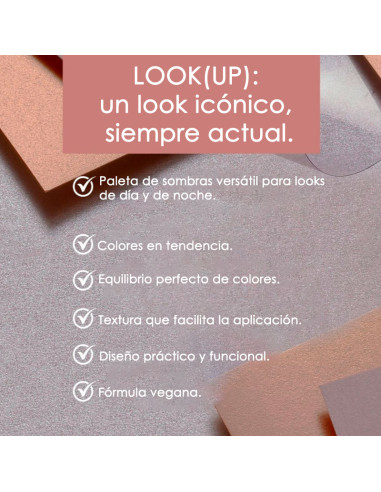 Paleta Sombras Look Up Eveline 9 Colores Lets Try