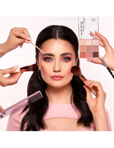 Paleta Sombras Look Up Eveline 9 Colores Lets Try