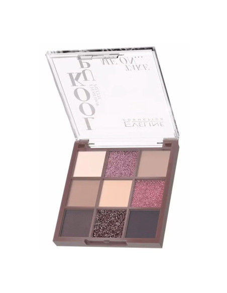 Paleta Sombras Look Up Eveline 9 Colores Take Me On