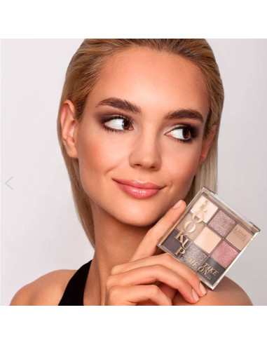 Paleta Sombras Look Up Eveline 9 Colores Take Me On