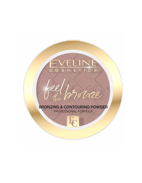 Polvo Bronceador Eveline Feel The Bronze Nº01 Milky Way