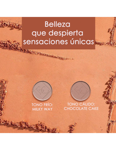 Polvo Bronceador Eveline Feel The Bronze Nº01 Milky Way