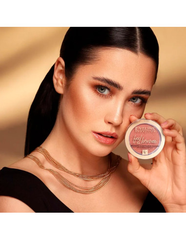 Polvo Bronceador Eveline Feel The Bronze Nº01 Milky Way