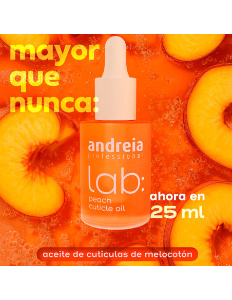 Aceite Hidratante Cutículas Peach Oil Andreia 25Ml