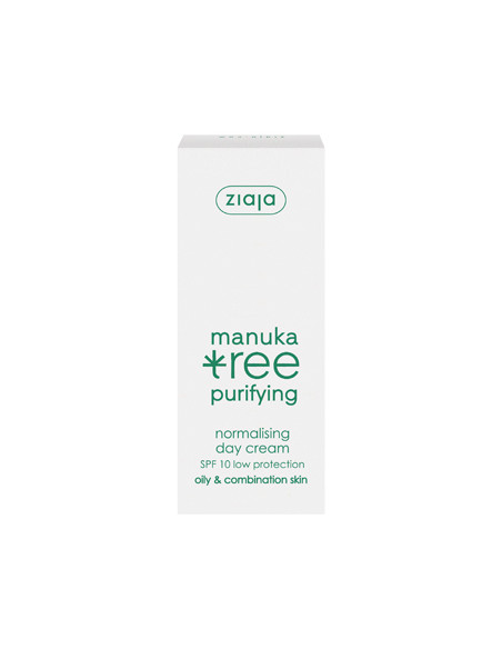 Crema Hidratante Dia Ziaja Manuka Pieles Grasas-Mixtas 50Ml