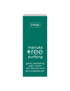 Crema Noche Ziaja Manuka Pieles Grasas-Mixtas 50Ml