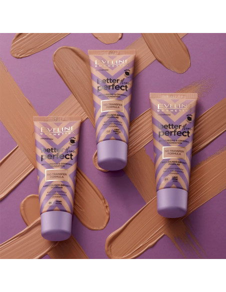 Maquillaje Better Than Perfect Eveline Nº 04 Natural Beige 30Ml