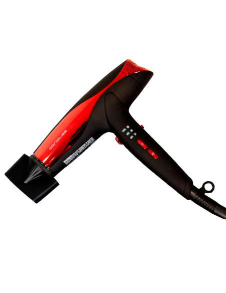 Kit Plancha Corioliss C5 Black Red + Secador Wind Regalo