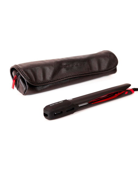 Kit Plancha Corioliss C5 Black Red + Secador Wind Regalo