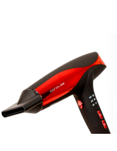 Kit Plancha Corioliss C5 Black Red + Secador Wind Regalo