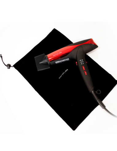 Kit Plancha Corioliss C5 Black Red + Secador Wind Regalo