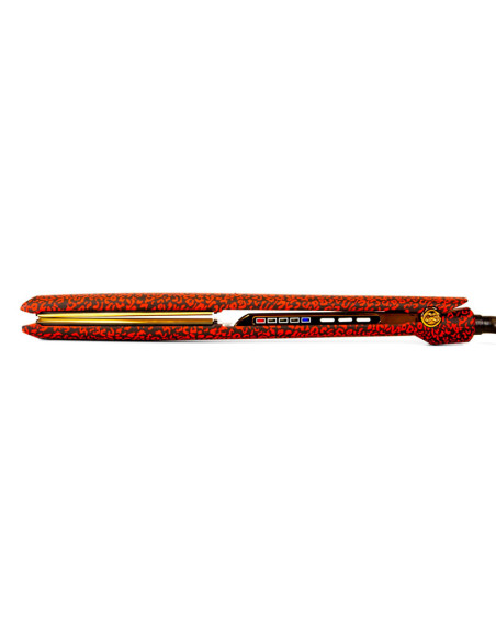 Kit Plancha Corioliss C3 Red Leopard + Cepillo Eléctrico Regalo
