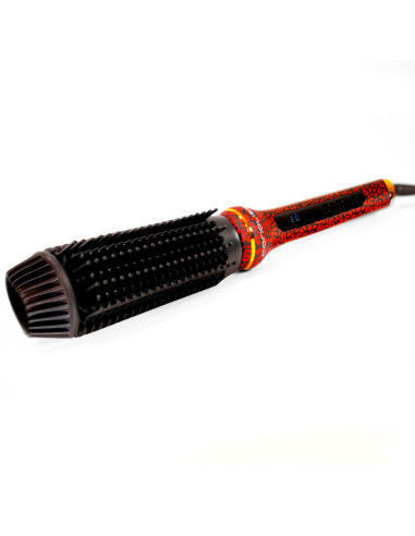 Kit Plancha Corioliss C3 Red Leopard + Cepillo Eléctrico Regalo