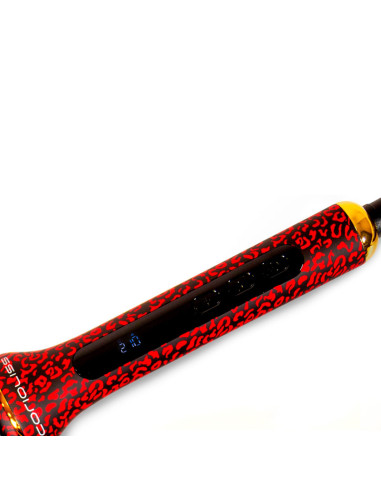 Kit Plancha Corioliss C3 Red Leopard + Cepillo Eléctrico Regalo
