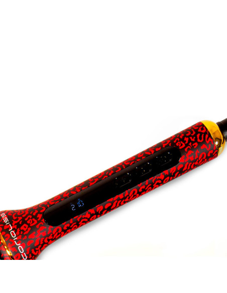 Kit Plancha Corioliss C3 Red Leopard + Cepillo Eléctrico Regalo