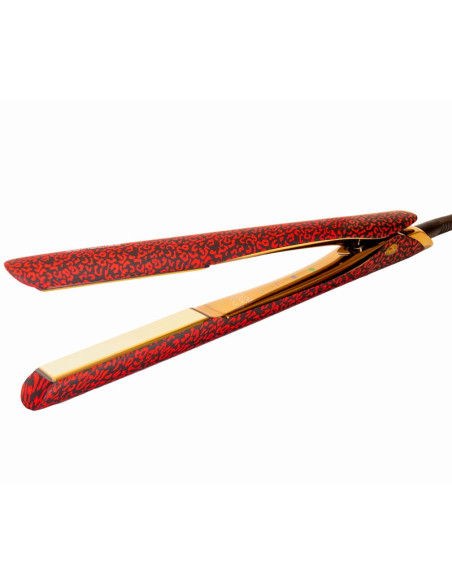Kit Plancha Corioliss C5 Red Leopard + Secador Wind Regalo