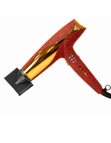 Kit Plancha Corioliss C5 Red Leopard + Secador Wind Regalo