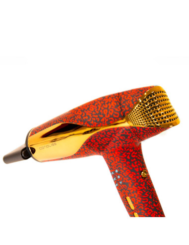 Kit Plancha Corioliss C5 Red Leopard + Secador Wind Regalo