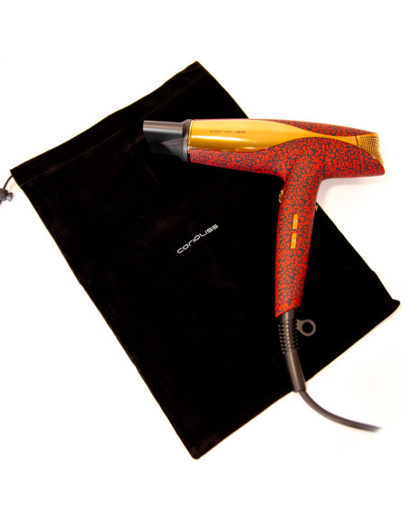Kit Plancha Corioliss C5 Red Leopard + Secador Wind Regalo