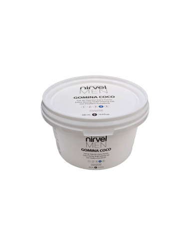 Gel Gomina Nirvel Fijador Coco Extra Fuerte 500Ml