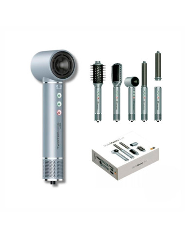 Secador Profesional 5 En 2 Twister Air 51 1400W