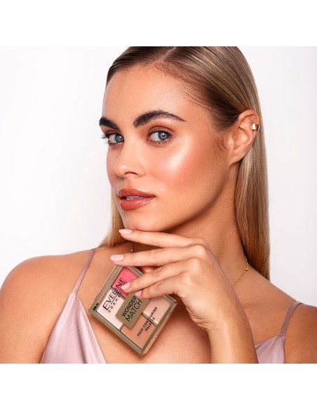 Paleta Contouring Eveline Wonder Match Nº1