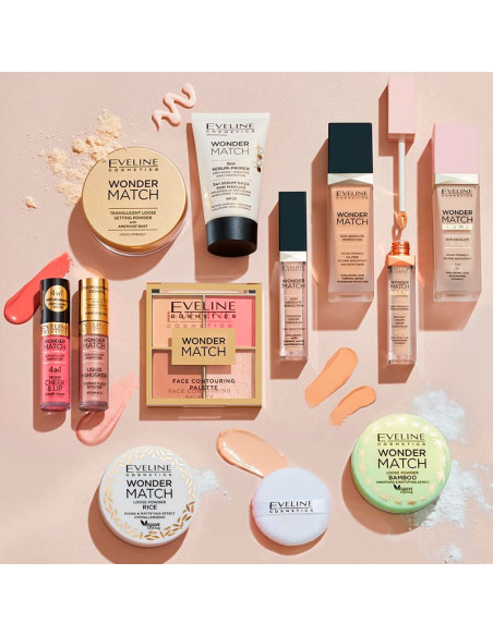 Paleta Contouring Eveline Wonder Match Nº1