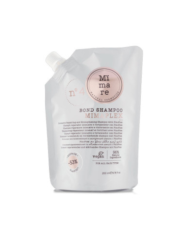 Champú Vegano Reparador Intensivo Mimare nº4 Bond Shampoo 200Ml