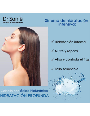 Champú Dr. Santé Hidratante Acido Hialuronico Litro
