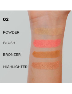 Paleta Contouring Eveline Wonder Match Nº2 2