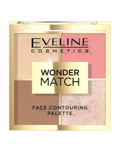 Paleta Contouring Eveline Wonder Match Nº2
