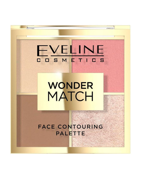 Paleta Contouring Eveline Wonder Match Nº2