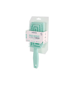 Cepillo Desenredar Sostenible Mini Andreia Pro Wave Verde