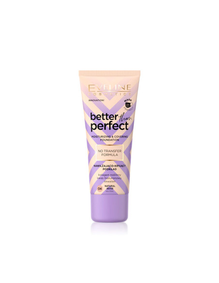 Maquillaje Better Than Perfect Eveline Nº 04 Natural Beige 30Ml