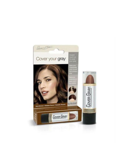 Barra Retoque Canas Cover Gray Castaño Intenso