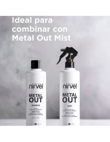 Champú Stop Partículas Metálicas Nirvel Metal Out 500Ml