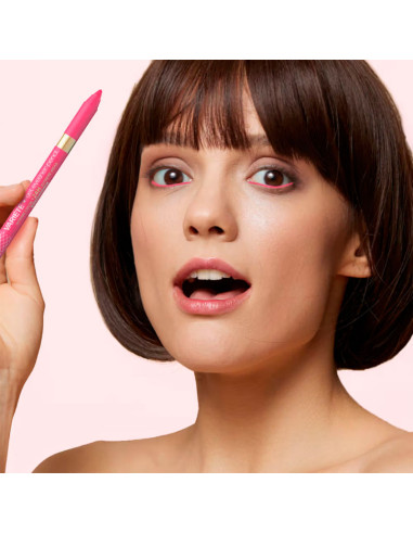 Lápiz Ojos Eyeliner Gel Waterproof Variete Eveline Nº09 Pink