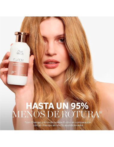 Pack Wella Dañados Fusion Champú+Mascarilla+Aceite
