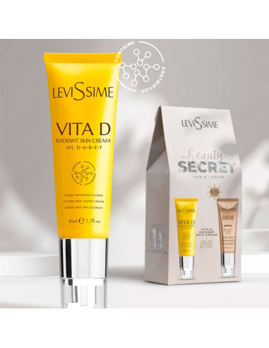 Pack Levissime Crema Vita D Radiant Skin + Color Cream Antiox