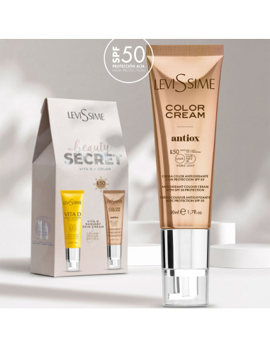 Pack Levissime Crema Vita D Radiant Skin + Color Cream Antiox