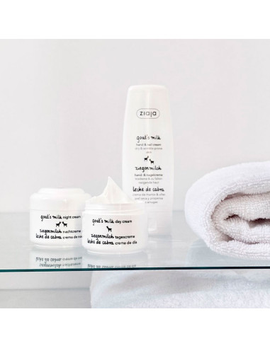 Set Ziaja Leche De Cabra Crema Dia/Noche + Crema Manos