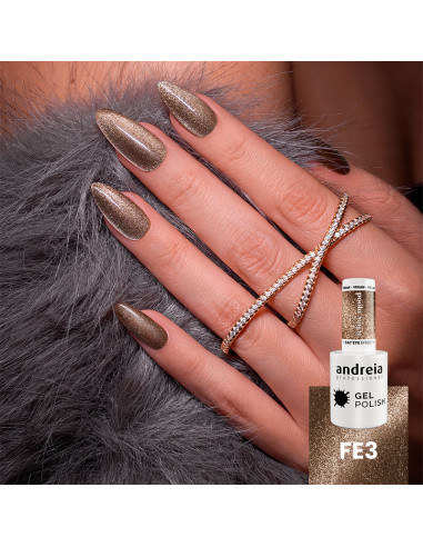 Esmalte Semipermanente Andreia Gel Polish 10.5Ml Nº FE3