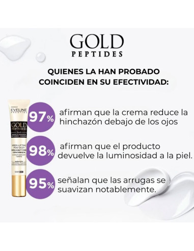 Pack Facial Reafiarmante Eveline Gold Peptides