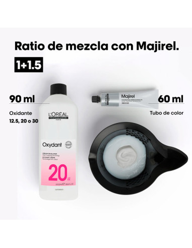 Tinte Majirel Loreal Crema Booster 60ml Naranja